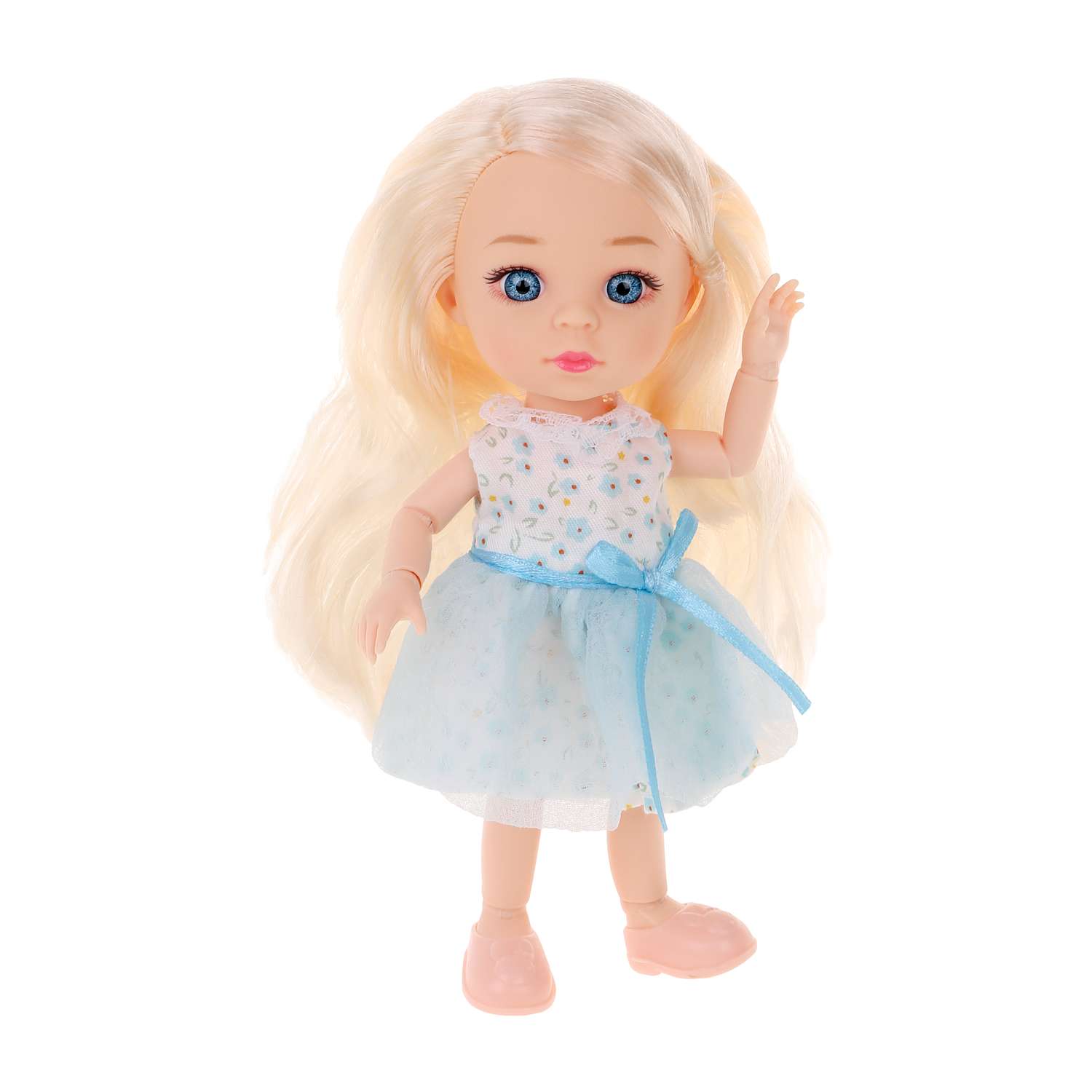 Кукла для девочки Наша Игрушка шарнирная 15 см 803596 - фото 2