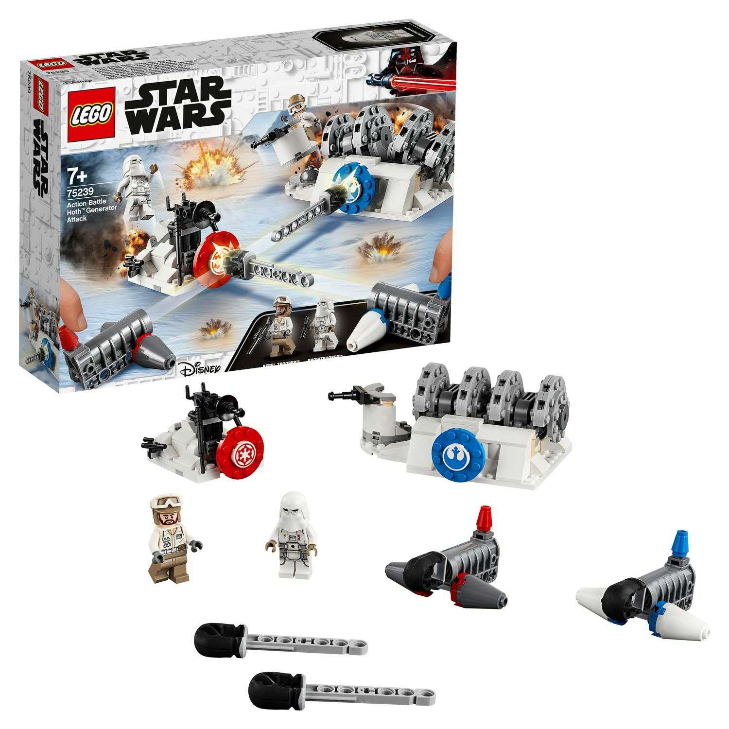 Конструктор LEGO Star Wars Разрушение генераторов на Хоте 75239 - фото 1