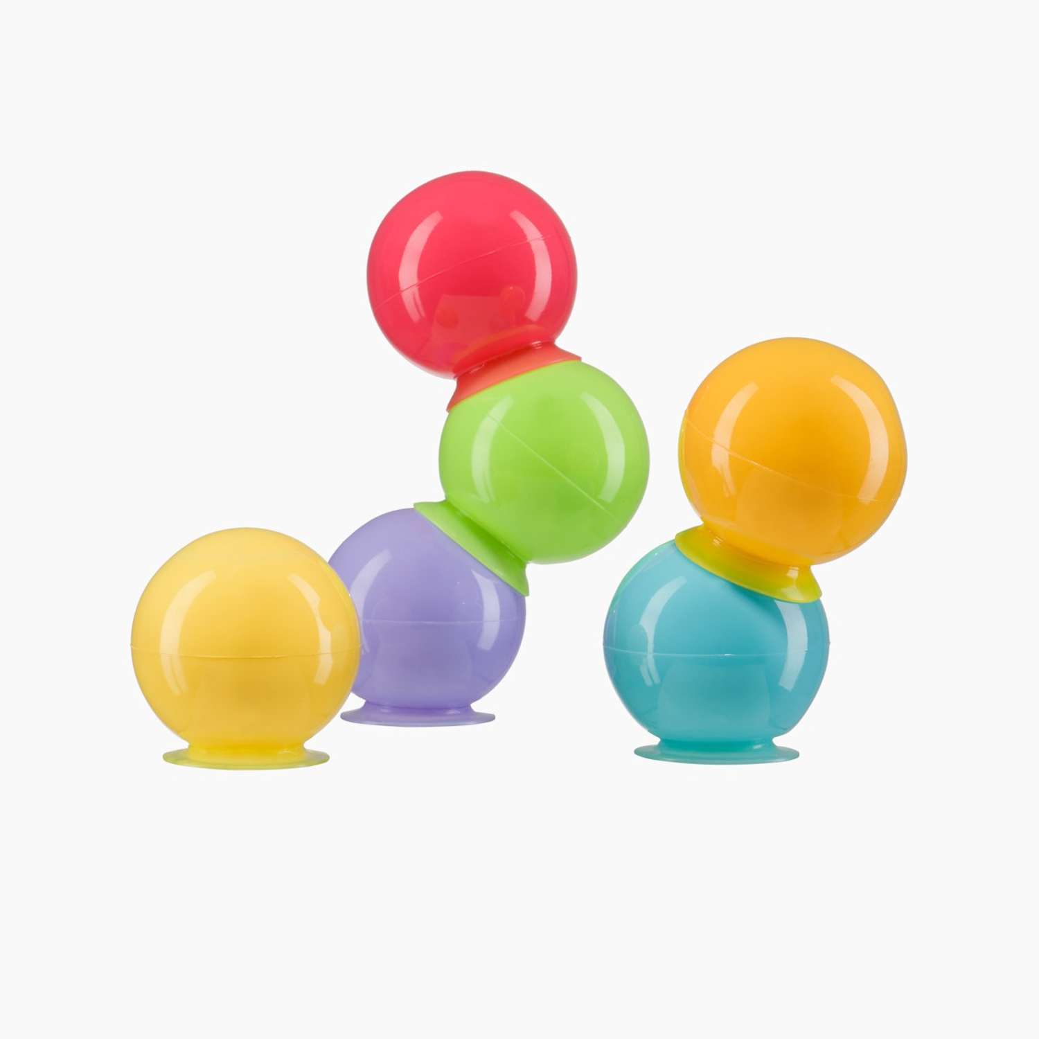 Набор игрушек для ванной Happy Baby IQ-Bubbles 6предметов 32017 - фото 8