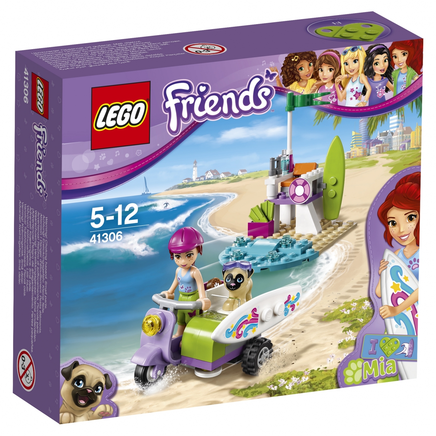 Конструктор LEGO Friends Пляжный скутер Мии (41306) - фото 2