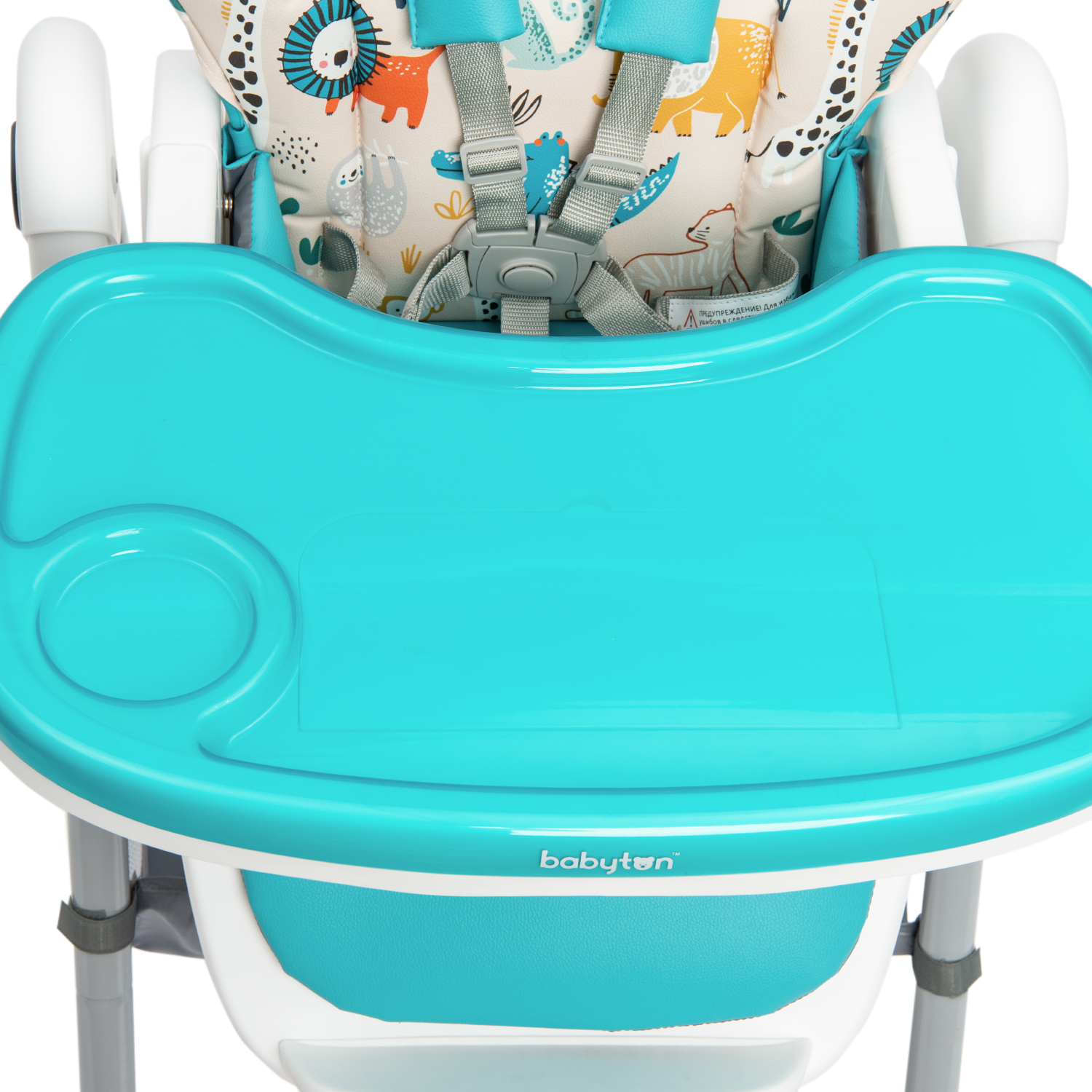 Стул для кормления Babyton Pretty Friends Turquoise B-002 - фото 10