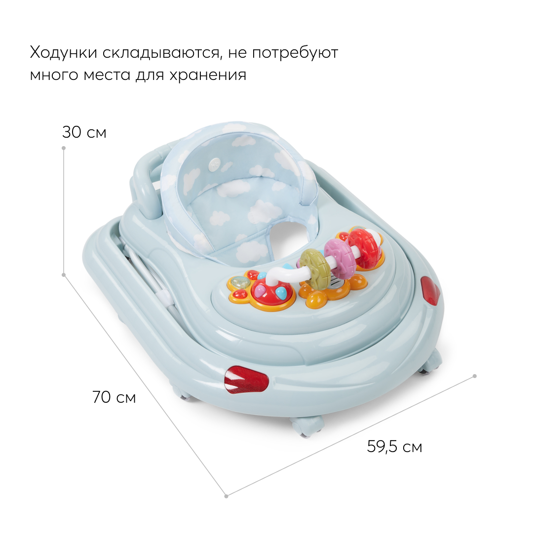 Ходунки Happy Baby SMILEY V2 - фото 3