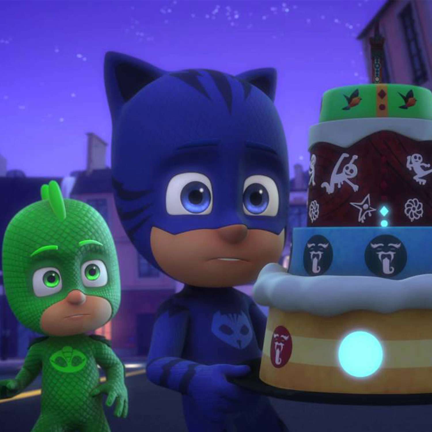 Аппликация из фольги PJ masks Дружная команда 17*20 см - фото 7