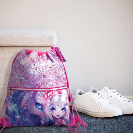 Сумка-мешок Nebulous Stars для сменной обуви и спортивной одежды для девочки 12571_NSDA
