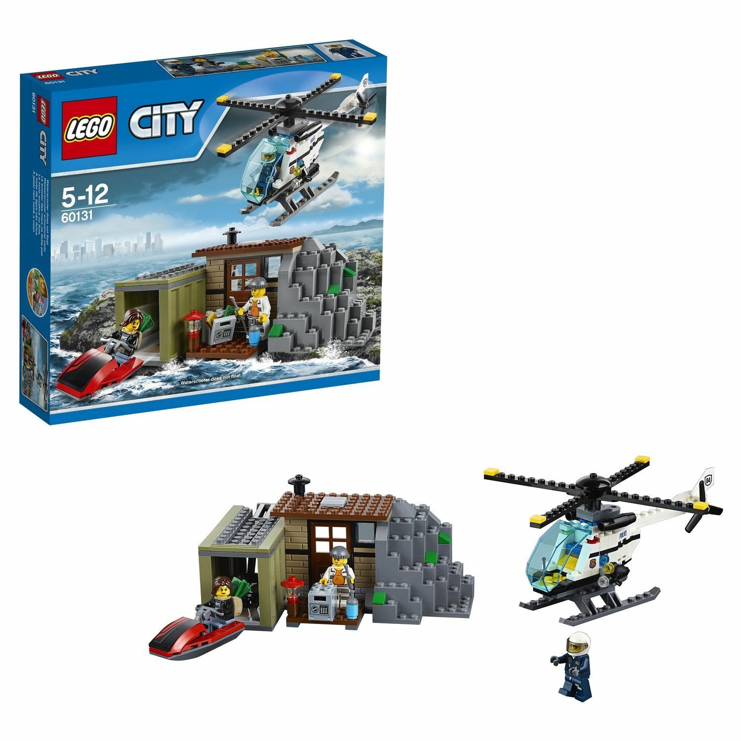 Конструктор LEGO City Police Остров воришек (60131) купить по цене 2499 ₽ в  интернет-магазине Детский мир