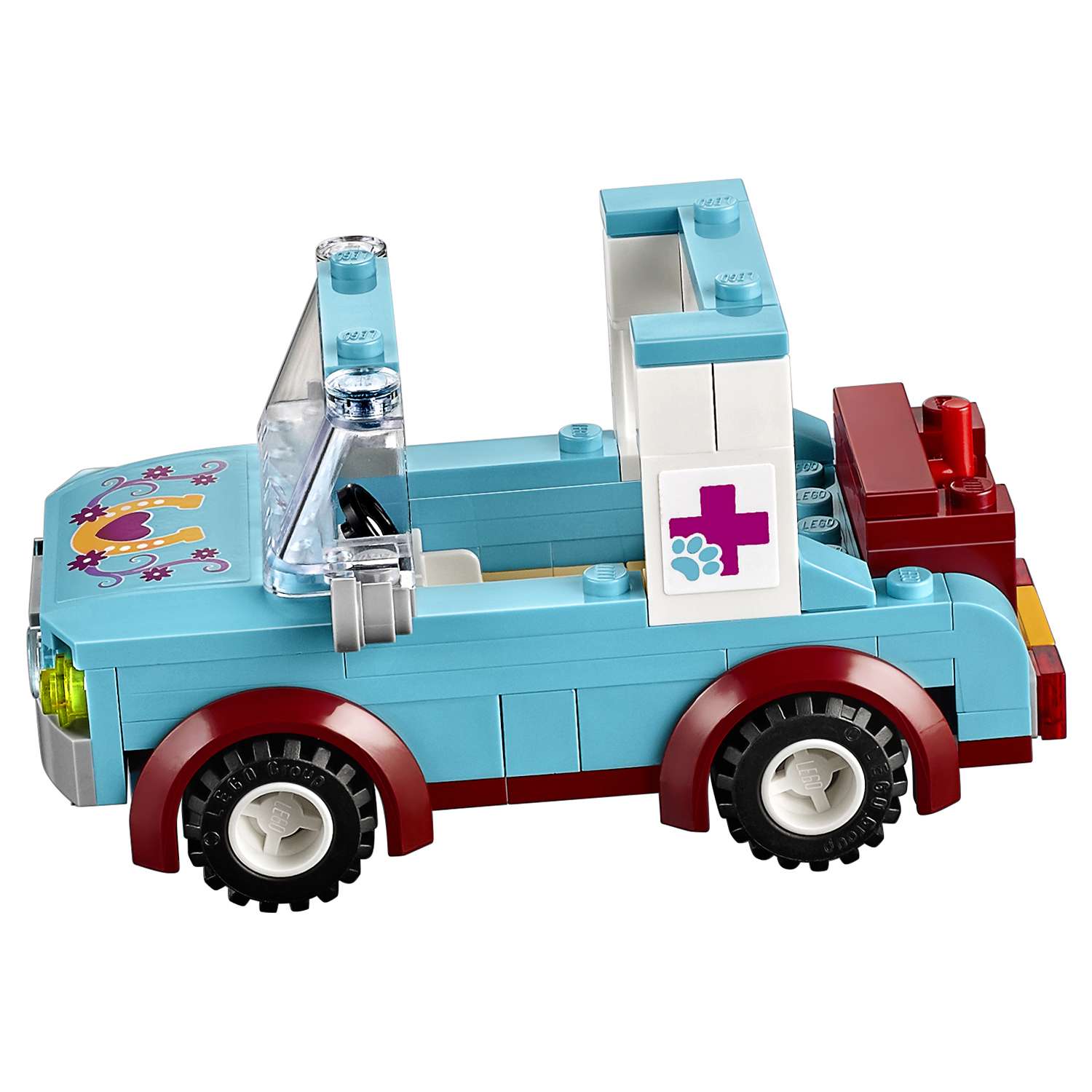 Lego friends best sale vet car