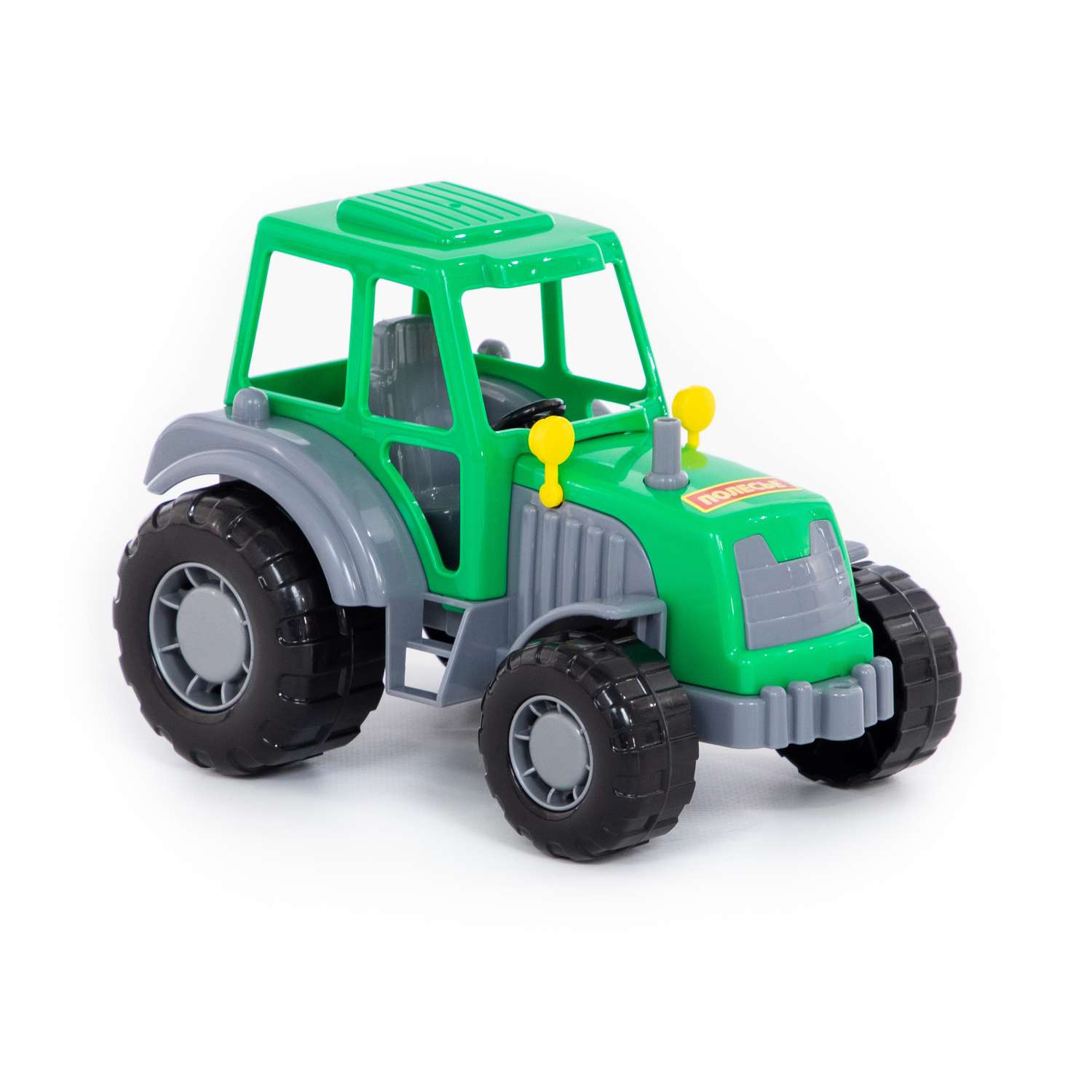 Трактор Полесье Мастер зеленый с серым 35240/2 - фото 4
