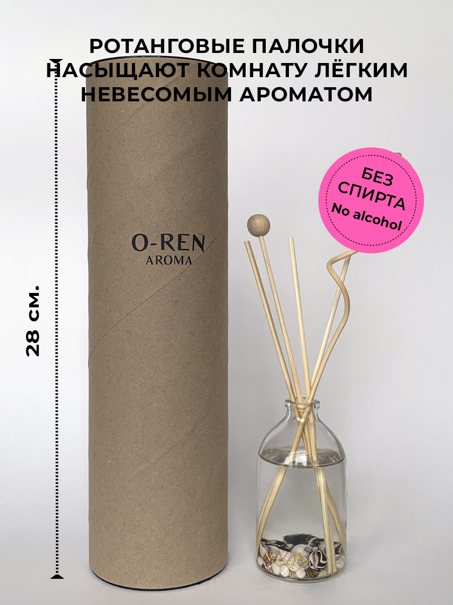 Ароматический диффузор O-REN AROMA табак и ваниль 100мл - фото 4