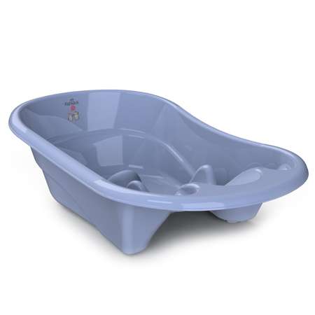 Ванночка для купания KidWick Лайнер с термометром Фиолетовый-Темно-фиолетовый
