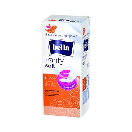 Ежедневные прокладки BELLA Panty Soft 20 шт