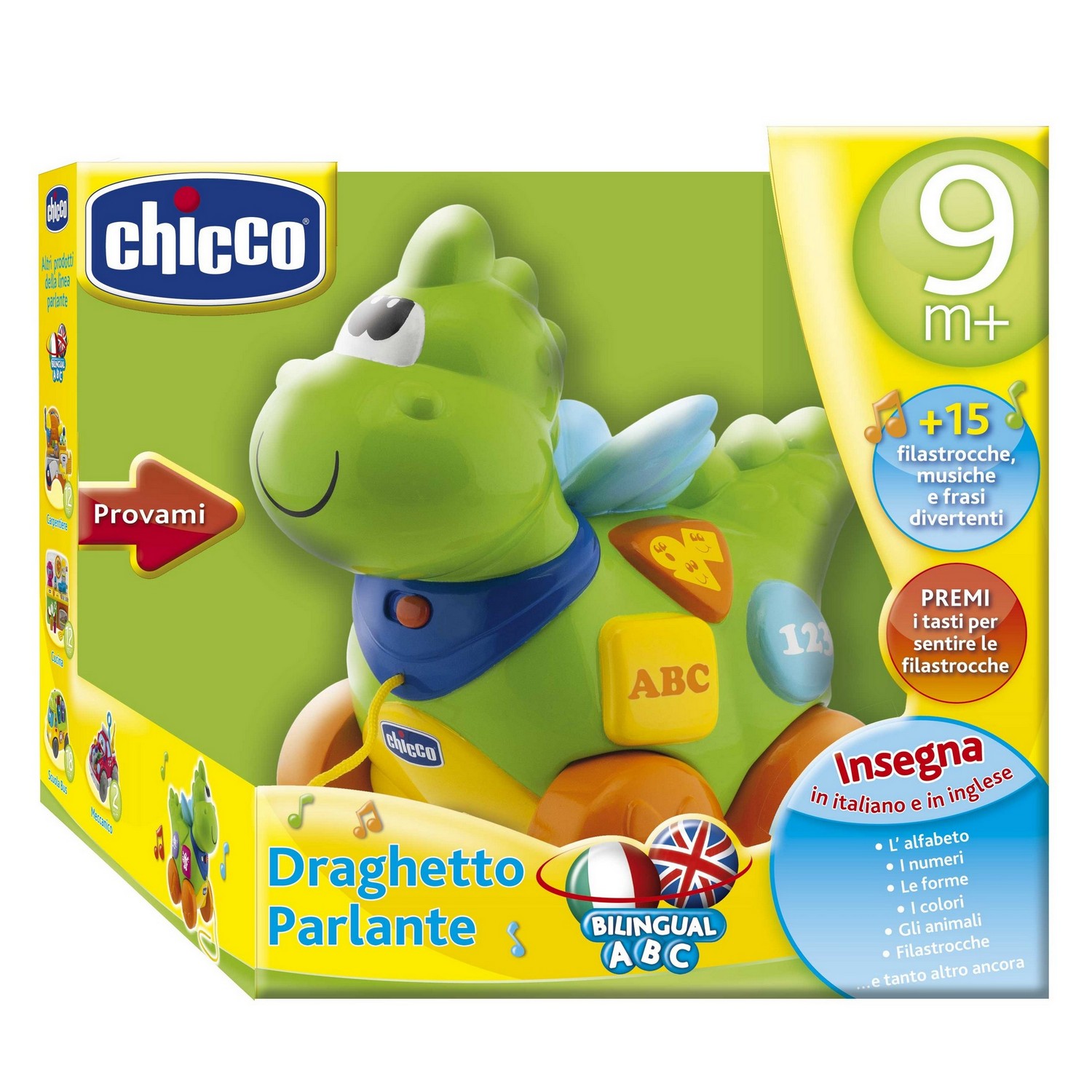 Игрушка развивающая Chicco Говорящий дракон - фото 3