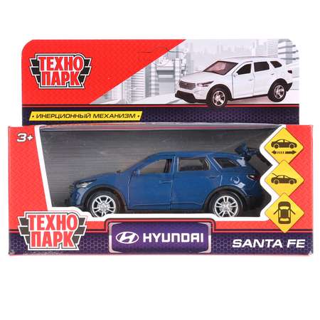 Машина Технопарк Hyundai Santafe инерционная Синяя 239550С