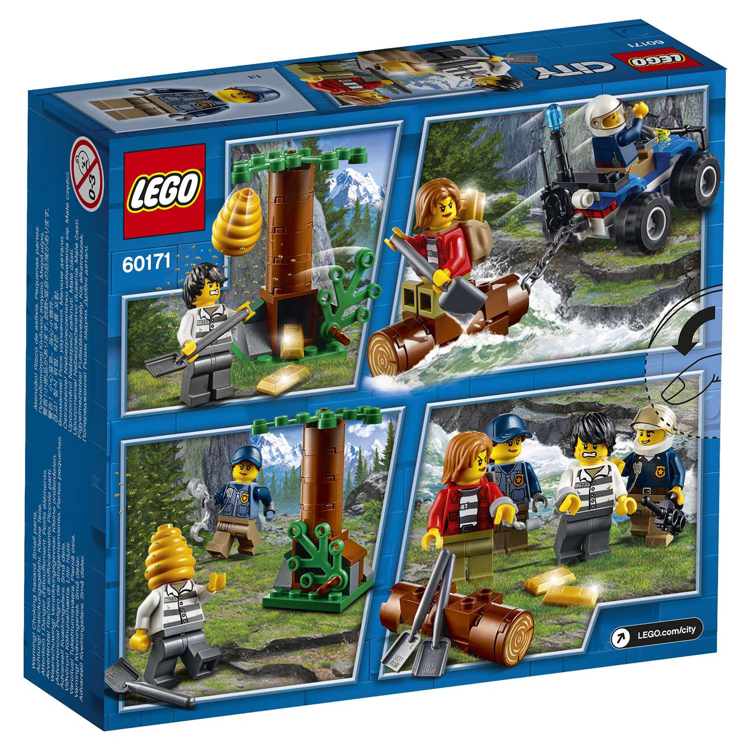 Конструктор LEGO Убежище в горах City Police (60171) - фото 3