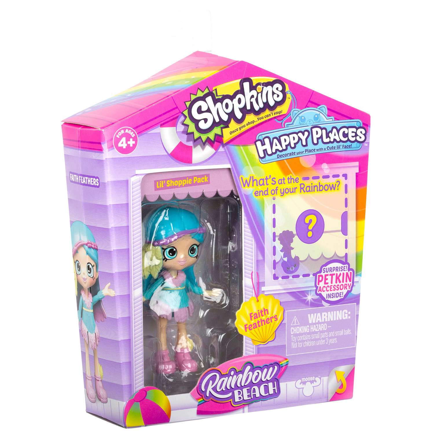 Игрушка Happy Places Shopkins с куклой Shoppie 56844 в непрозрачной упаковке (Сюрприз) 56844 - фото 3