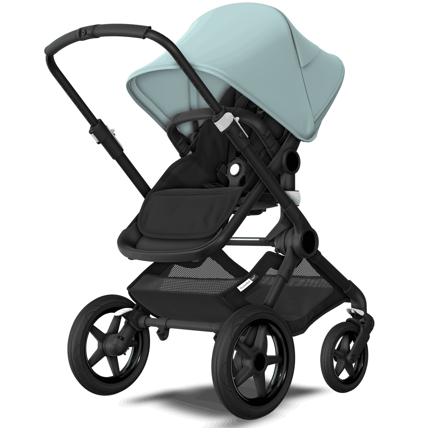 Коляска 2в1 Bugaboo Fox2 Complete Black Black-Vapor Blue - фото 11