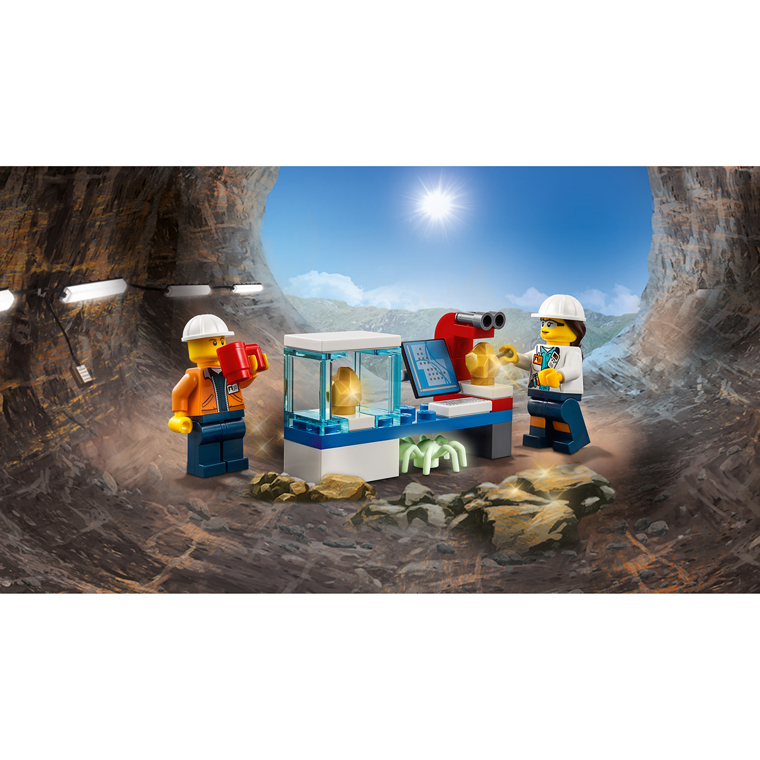 Конструктор LEGO Тяжелый бур для горных работ City Mining (60186) купить по  цене 2999 ₽ в интернет-магазине Детский мир