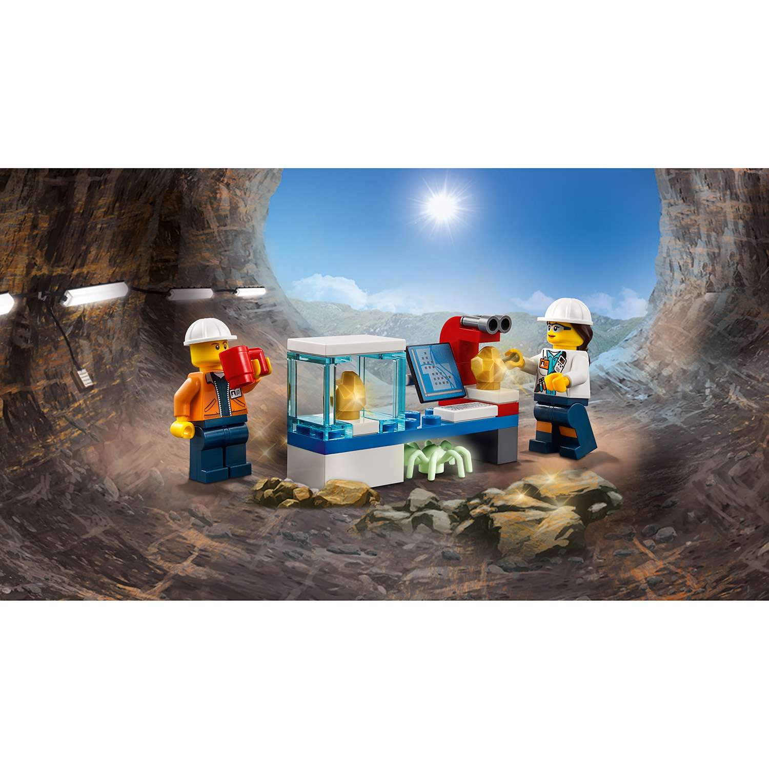 Конструктор LEGO Тяжелый бур для горных работ City Mining (60186) - фото 9