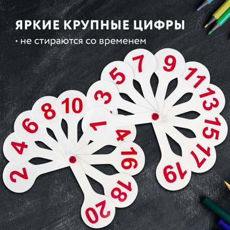 Касса-веер Пифагор Цифры