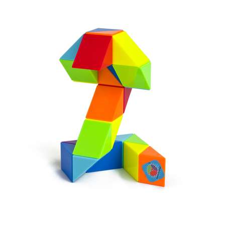 Головоломка змейка Рубика 24 SHANTOU разноцветная
