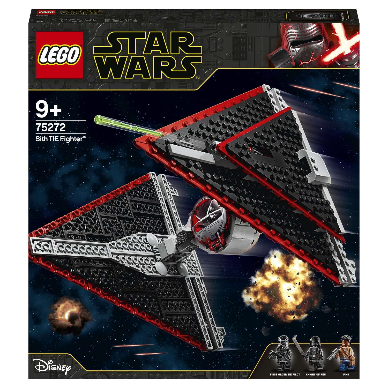 Конструктор LEGO Star Wars Истребитель Сид ситхов 75272 - фото 2
