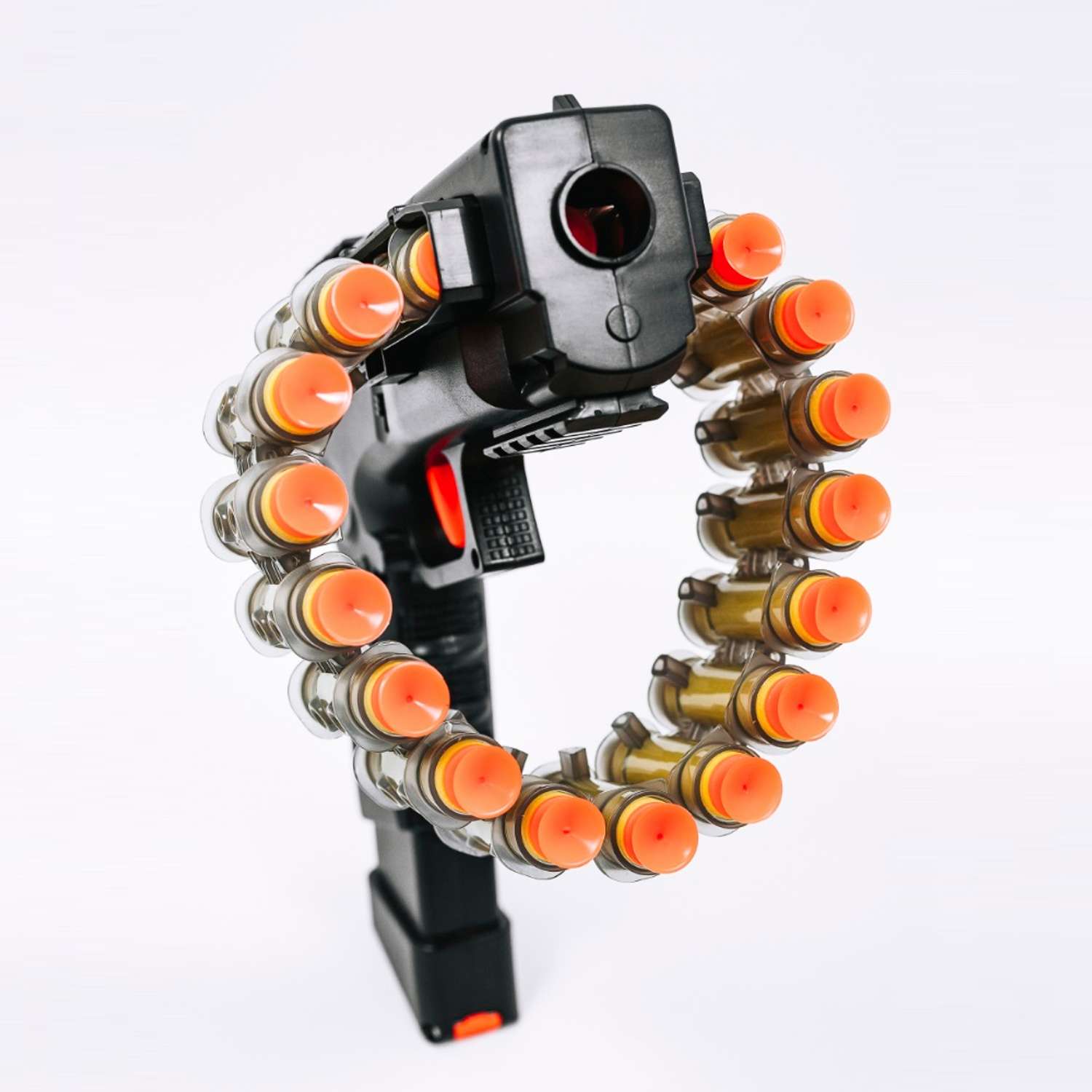 Пистолет детский игрушечный HITMAN GUN автоматический с пульками и дополнительные боеприпасы - фото 28