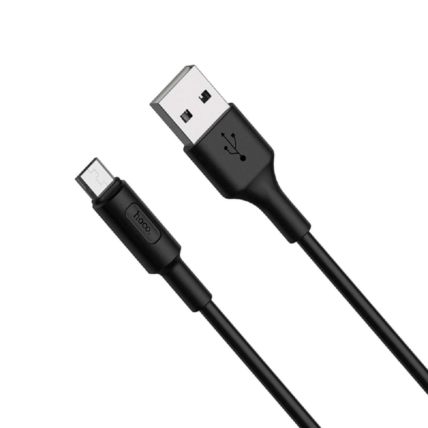 Дата-кабель HOCO Hoco X25 Soarer USB - MicroUSB черный 80121 - фото 1