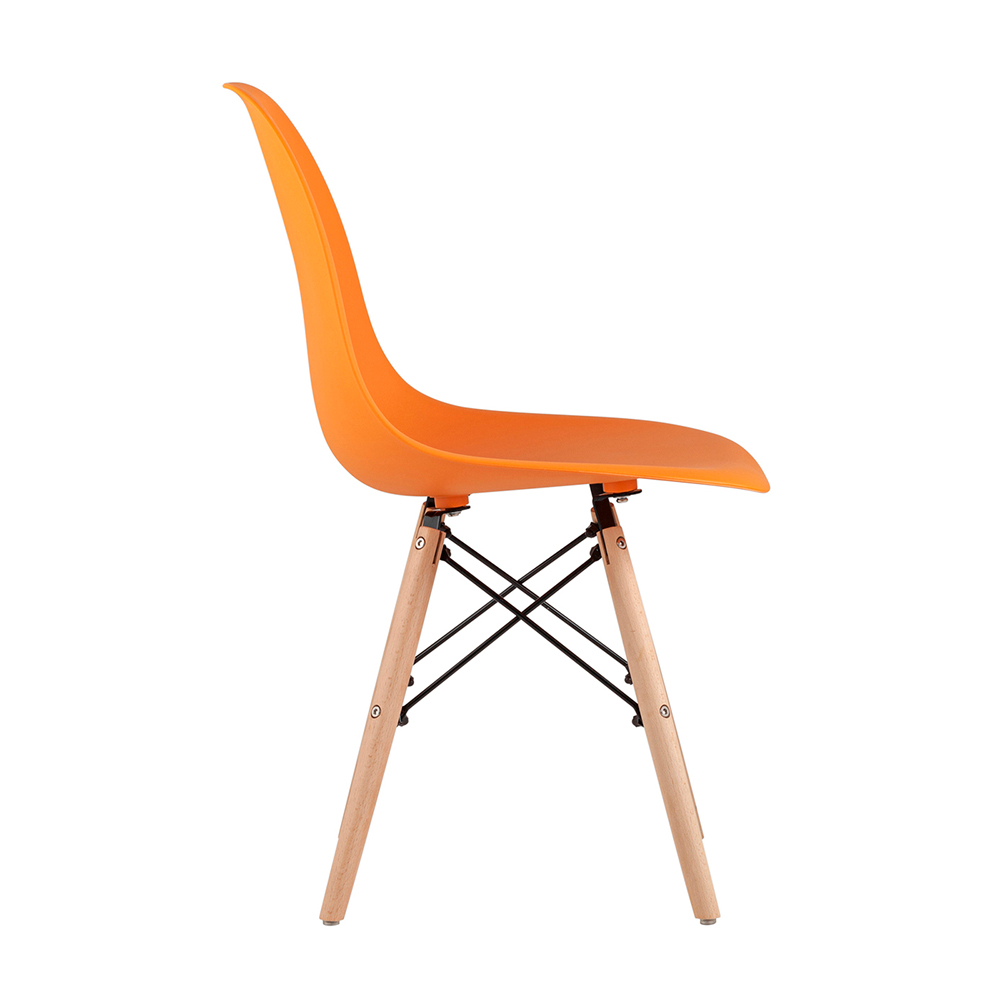 Стул Stool Group DSW Style orange - фото 5