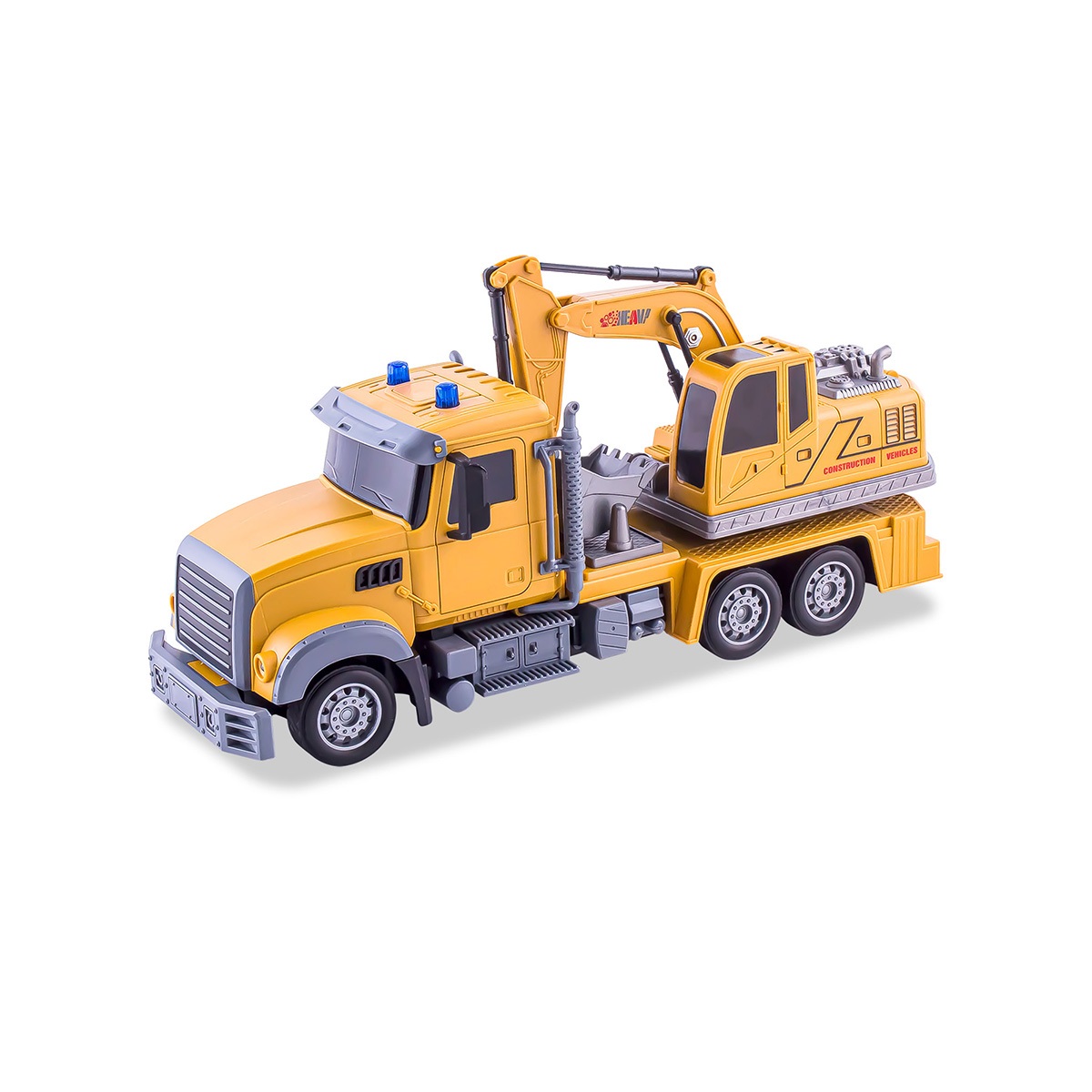 Экскаватор Mioshi 1:24 инерционный MTE1208-015 - фото 6