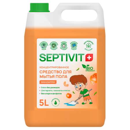 Средство для мытья пола SEPTIVIT Premium Мандарин 5л