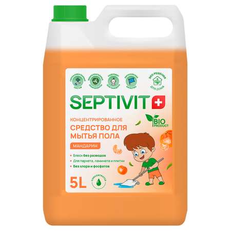 Средство для мытья пола SEPTIVIT Premium Мандарин 5л