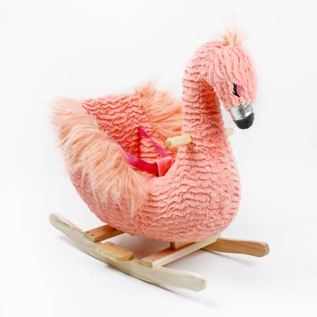 Качалка AmaroBaby Фламинго Flamingo розовый 59х35х66 см