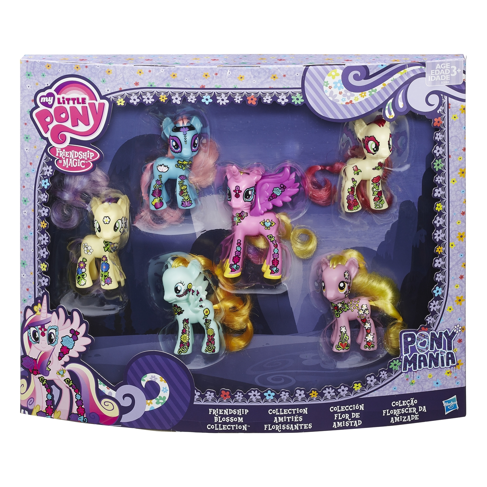 Коллекционный набор My Little Pony 6 фигурок серия Пони мания купить по  цене 1079 ₽ в интернет-магазине Детский мир