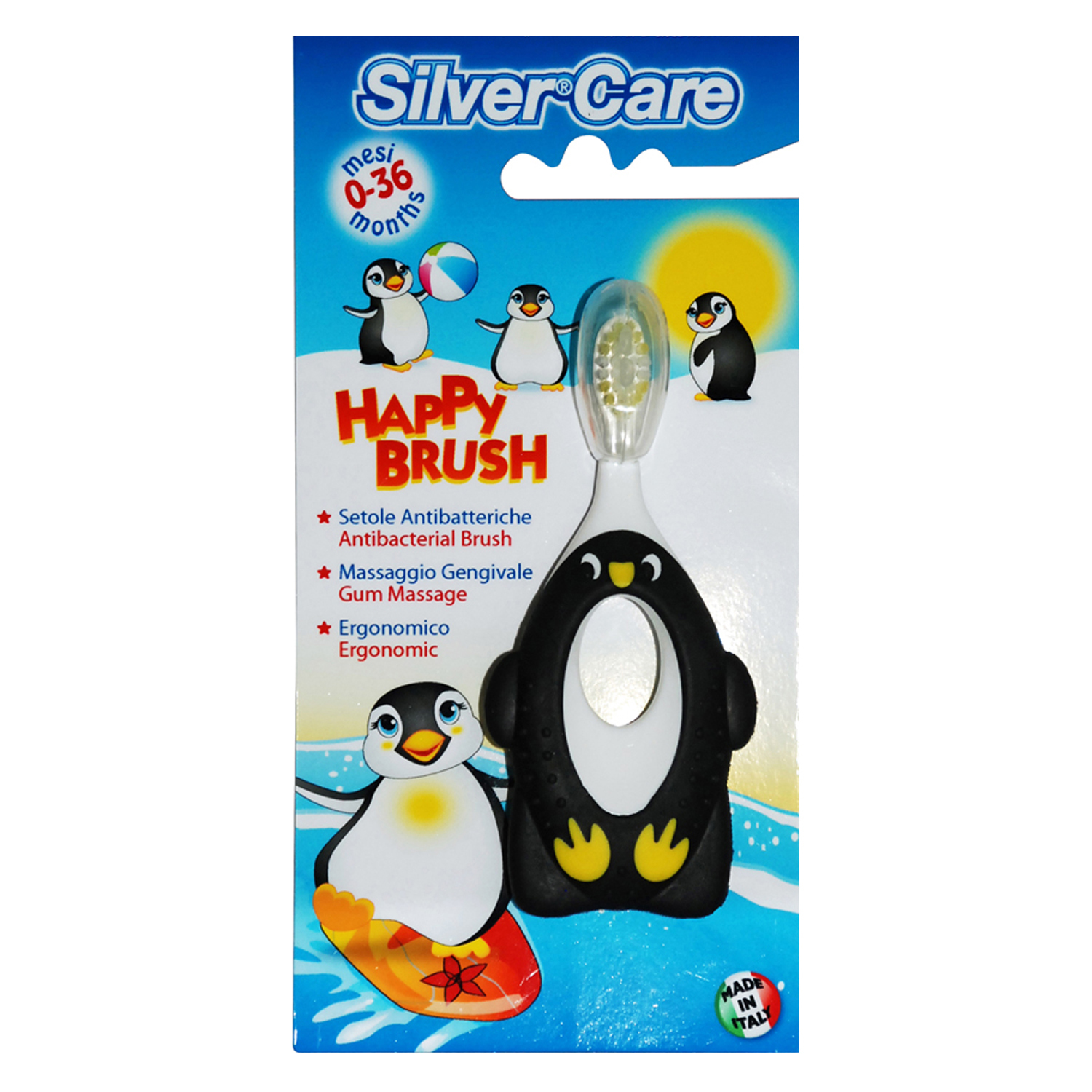 Зубная щетка Silver Care Happy Brush до 3 лет в ассортименте - фото 10