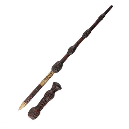 Ручка Harry Potter в виде палочки Альбуса Дамблдора 25 см с подставкой и закладкой