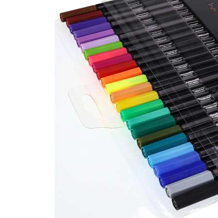 Набор ручек капиллярных Prof-Press Линеры Madrid 24 цвета диаметр 0.4 мм