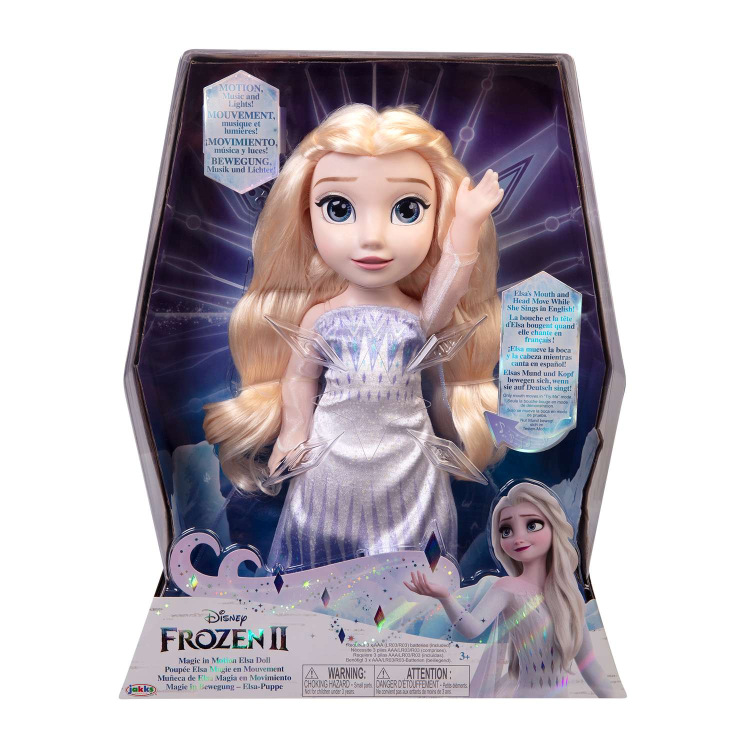 Кукла Disney Frozen Эльза Волшебство в движении 210334 210334 - фото 2