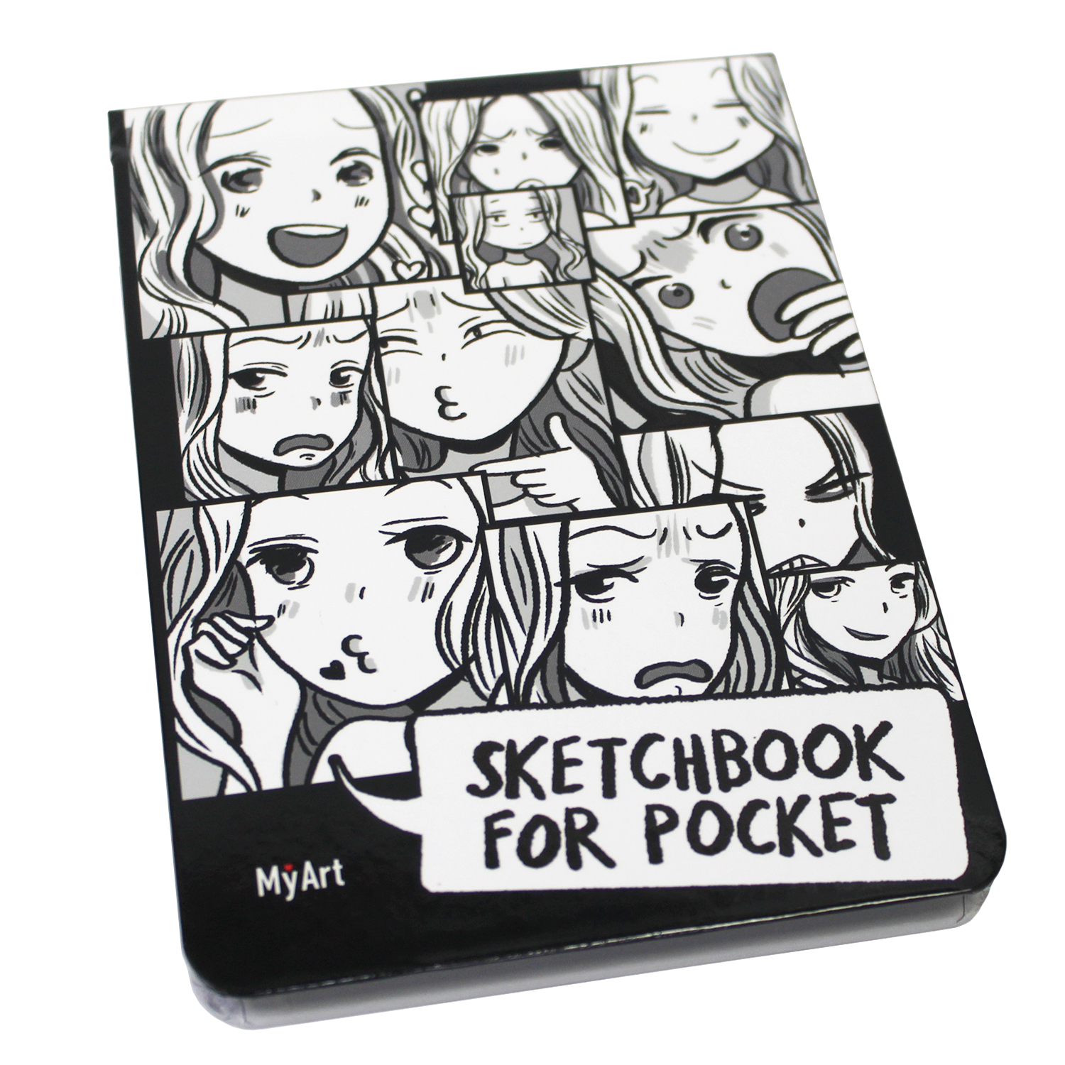 Блокнот Проф-Пресс Скетчбук Myart. Sketchbook For Pocket. Комикс аниме  купить по цене 281 ₽ в интернет-магазине Детский мир