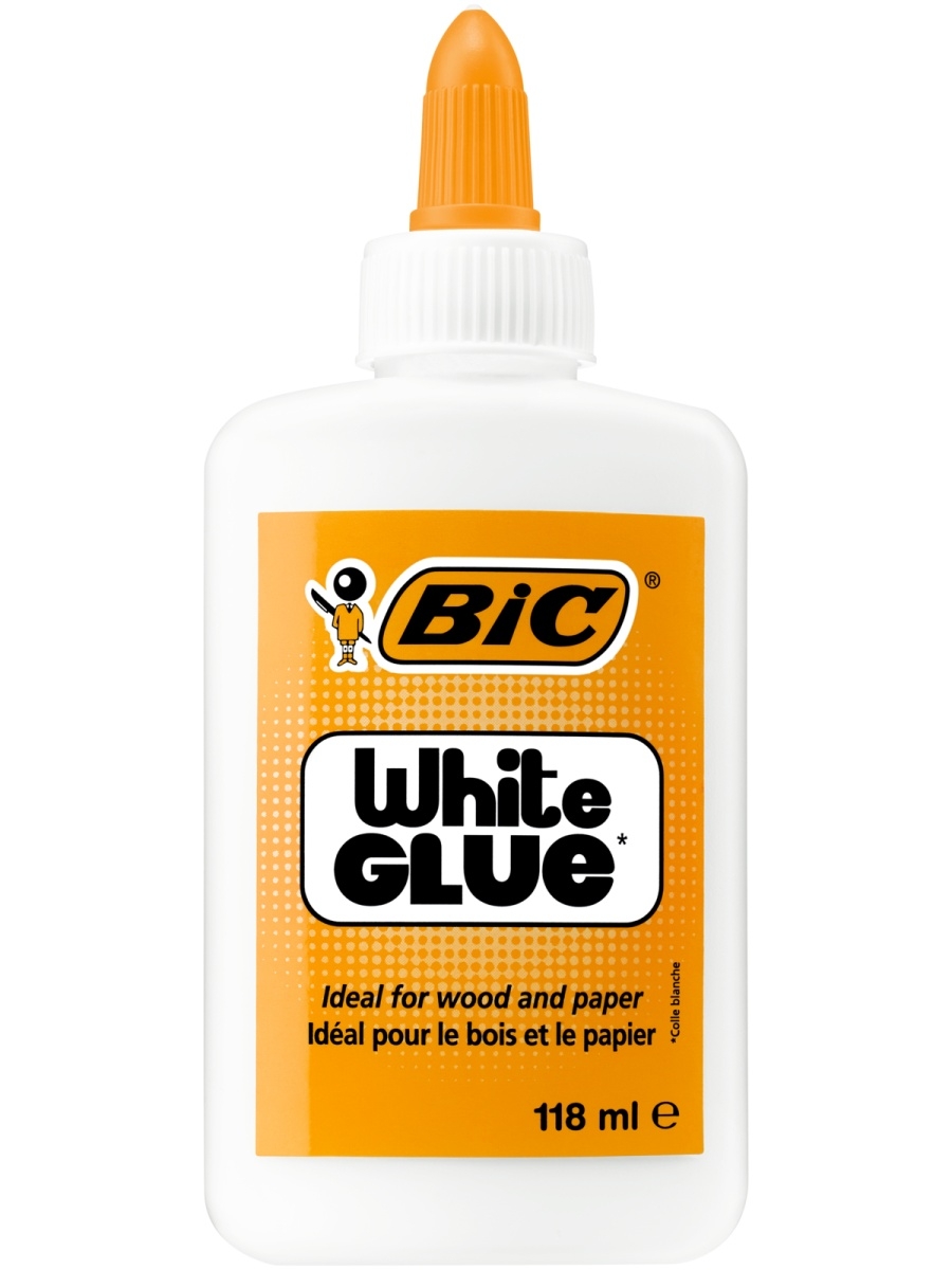 Клей BIC White Glue 118 мл 8 шт - фото 2