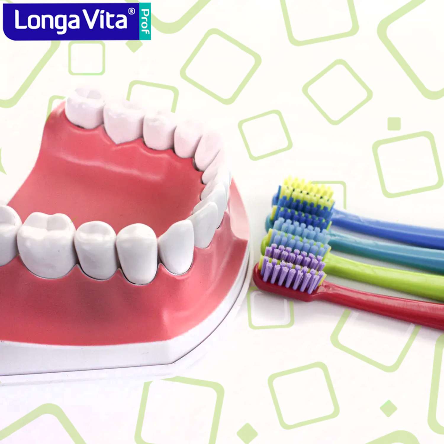 Зубная щётка LONGA VITA ортодонтическая S-1680G - фото 10