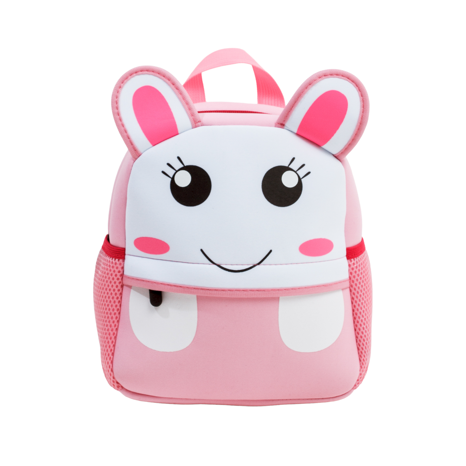 Рюкзак дошкольный зайчик PIFPAF KIDS розовый - фото 1