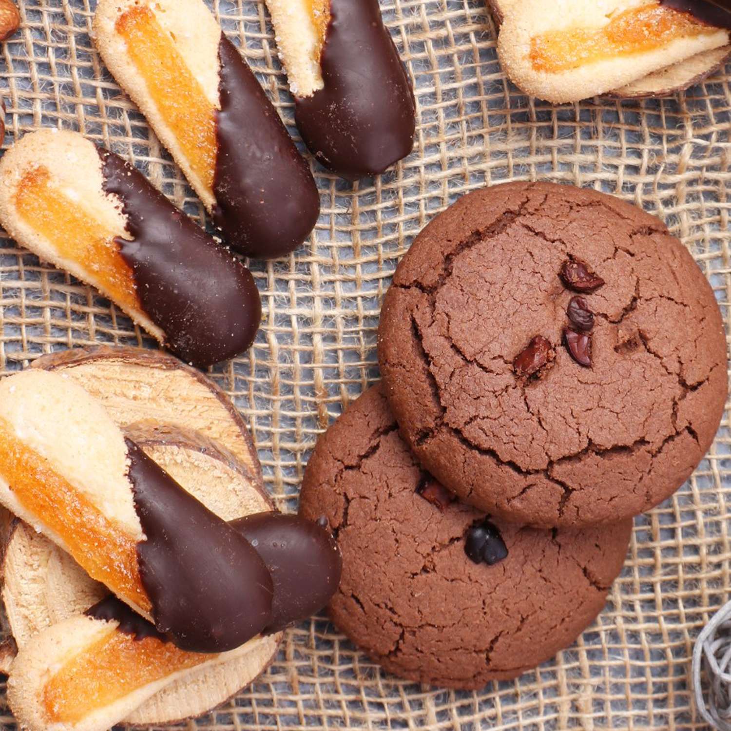 Печенье детское КотМарКот Абрикос+шоколад и Мята+шоколад - фото 3