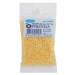 Бисер Preciosa чешский Pearl Color lined 10/0 20 гр Прециоза 37186 бледно-желтый