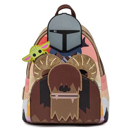 Рюкзак Funko Loungefly Star Wars Mandalorian Bantha Ride Mini Backpack STBK0224