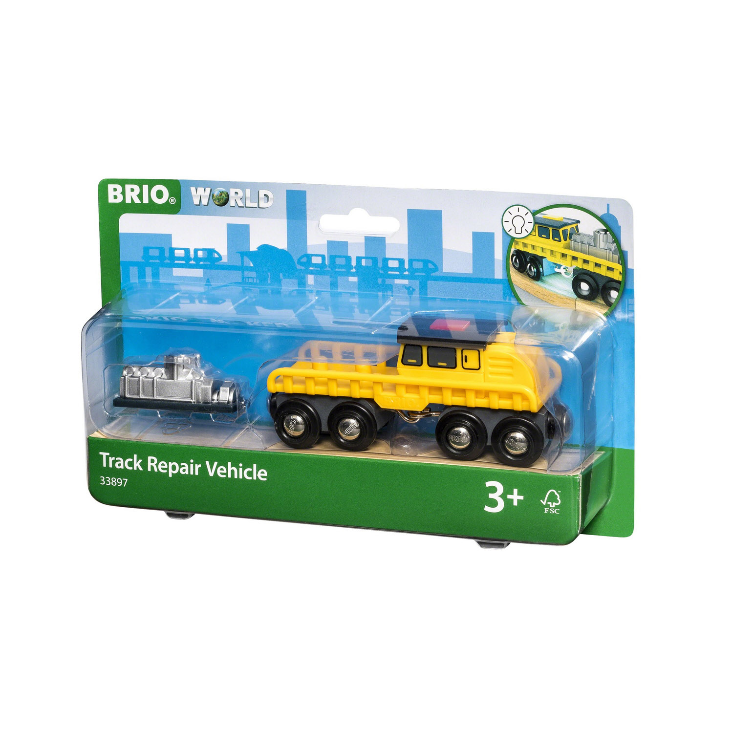 Игровой набор BRIO железнодорожный вагончик с грузом - фото 2