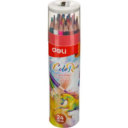 Карандаши цветные Deli EC00327 ColoRun