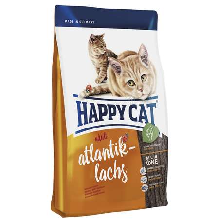 Корм сухой для кошек Happy Cat Supreme 4кг Атлантический лосось