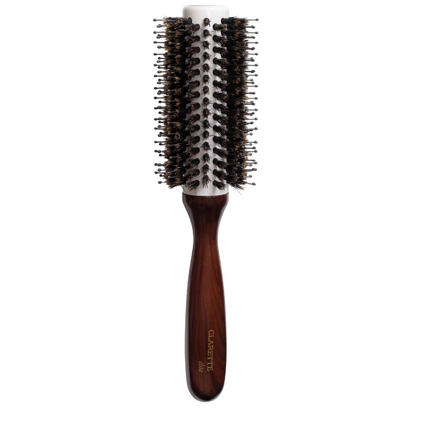 Брашинг для волос Clarette керамический с натуральной щетиной - фото 1