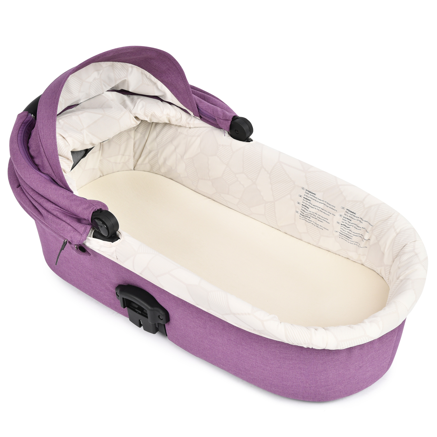 Люлька X-Lander для коляски X-Pram Light Dusk Violet T-AKC01-00820 - фото 4