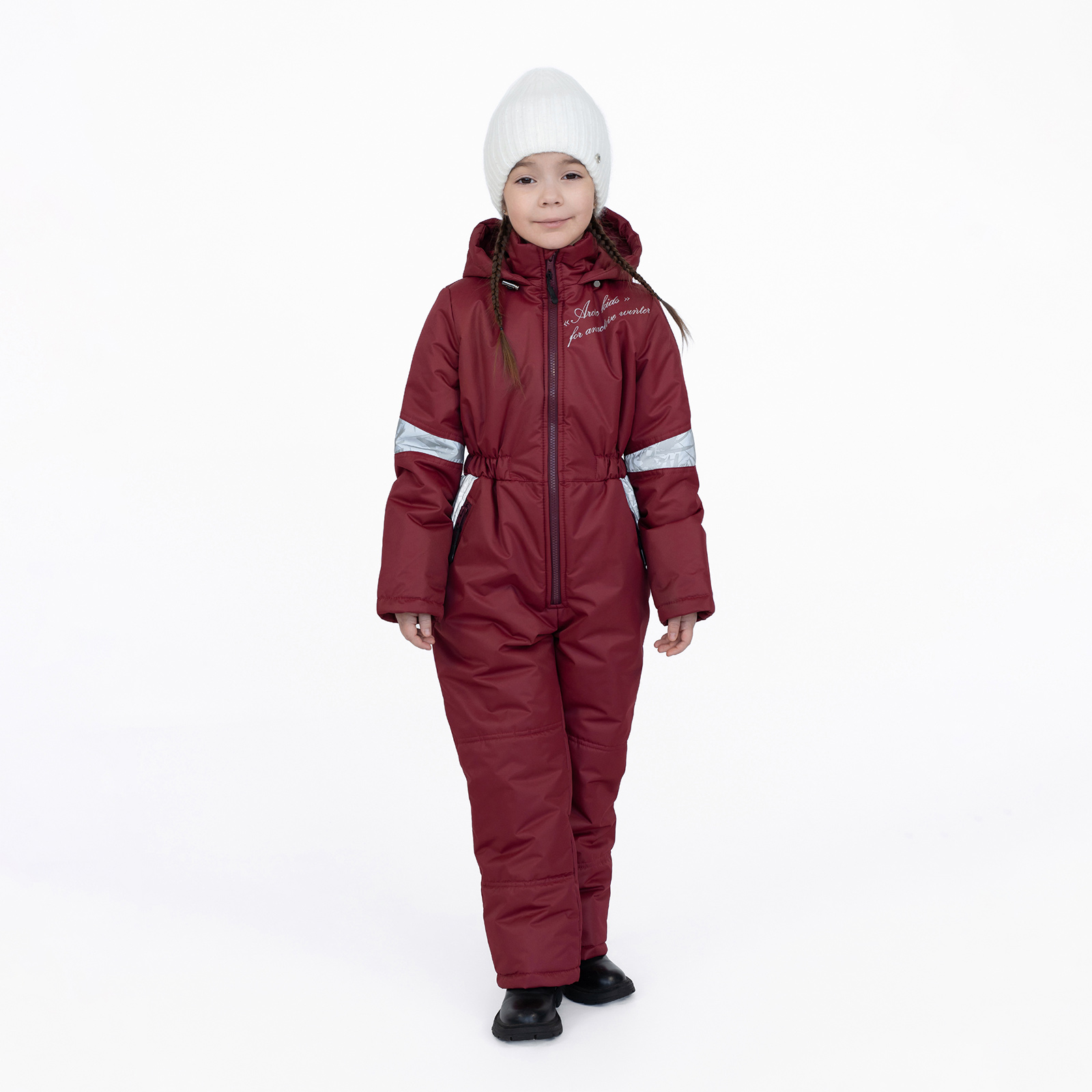 Комбинезон Arctic kids 30-041 бордо - фото 10