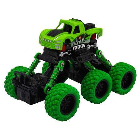 Машинка Funky Toys внедорожник инерционный 6х6 зеленая FT97933-МП
